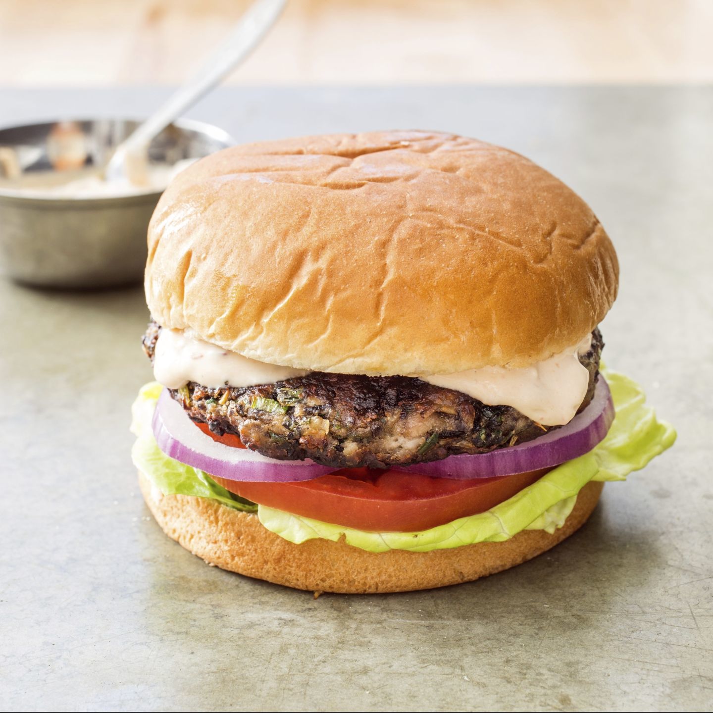 Food Column ATK Black Bean Burger